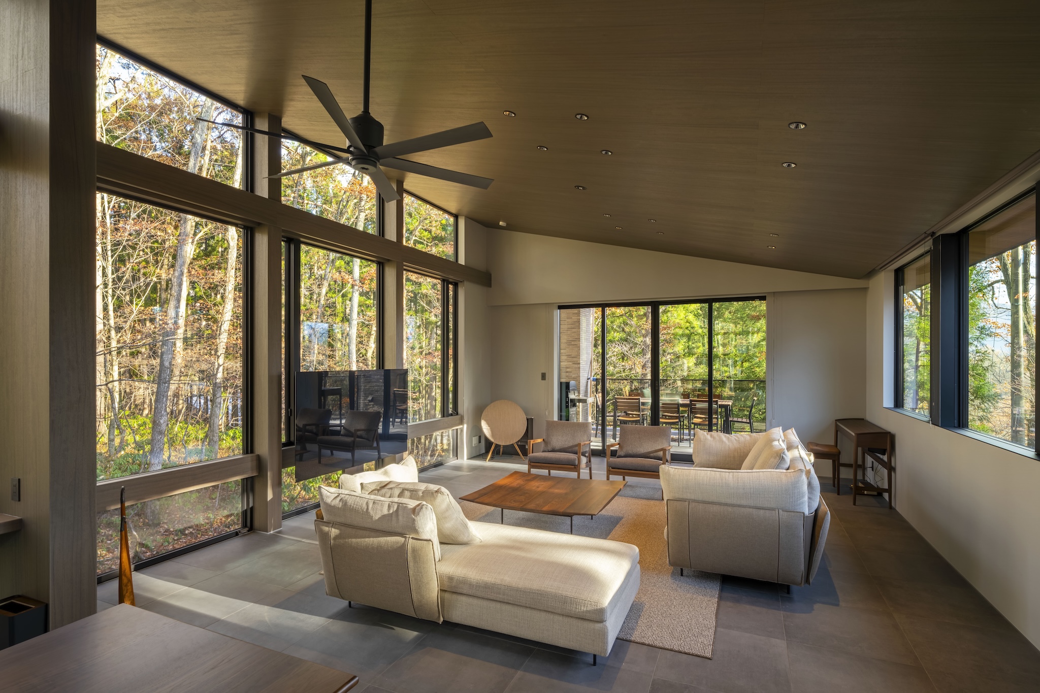 The main living space at WADANO GROVE